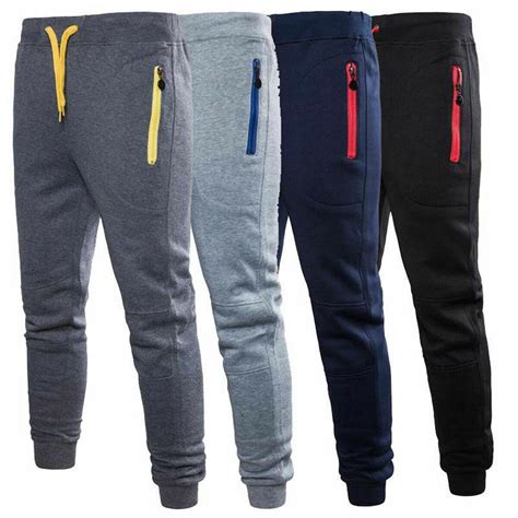 slim fit jogging pants